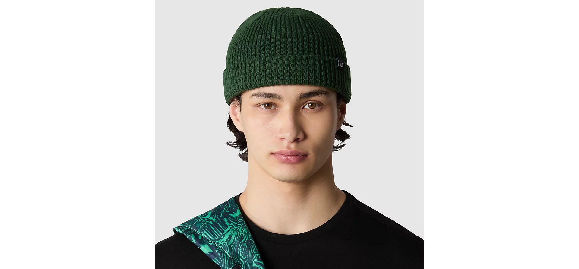 The North Face - TNF Fisherman beanie - Pine needle-Accessoires-NF0A55JGI0P1