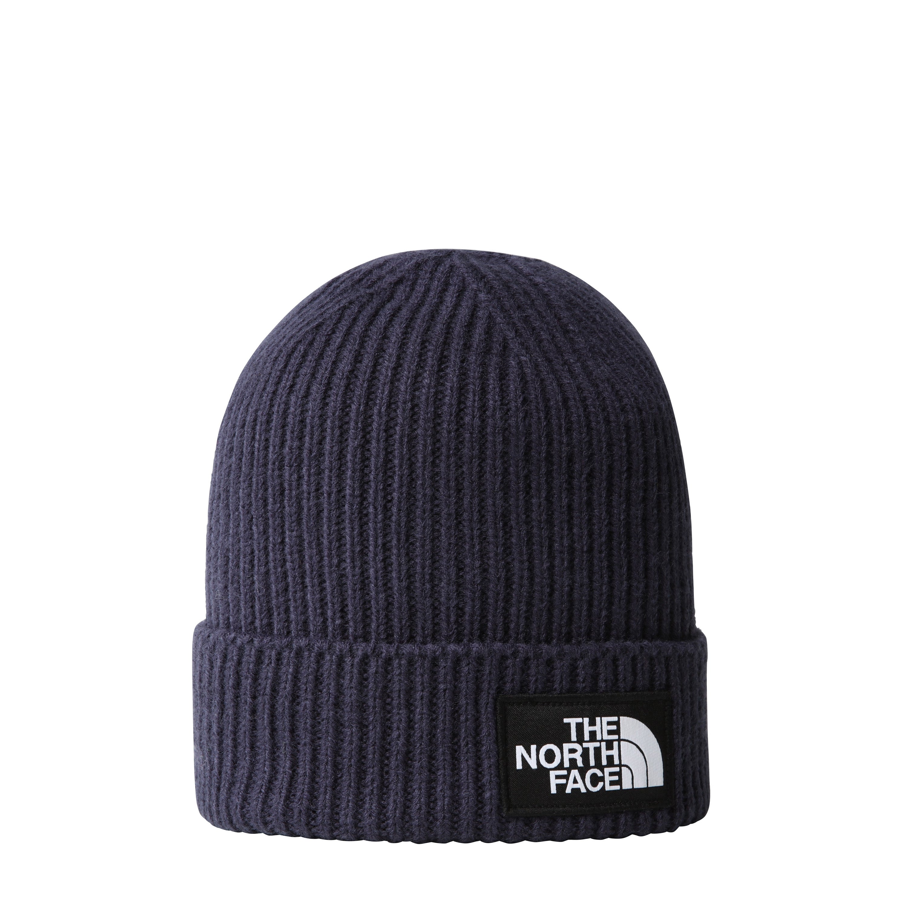 The North Face - TNF Logo Box Cuffed Beanie TNF Summit Navy-Accessoires-NF0A3FJX8K2