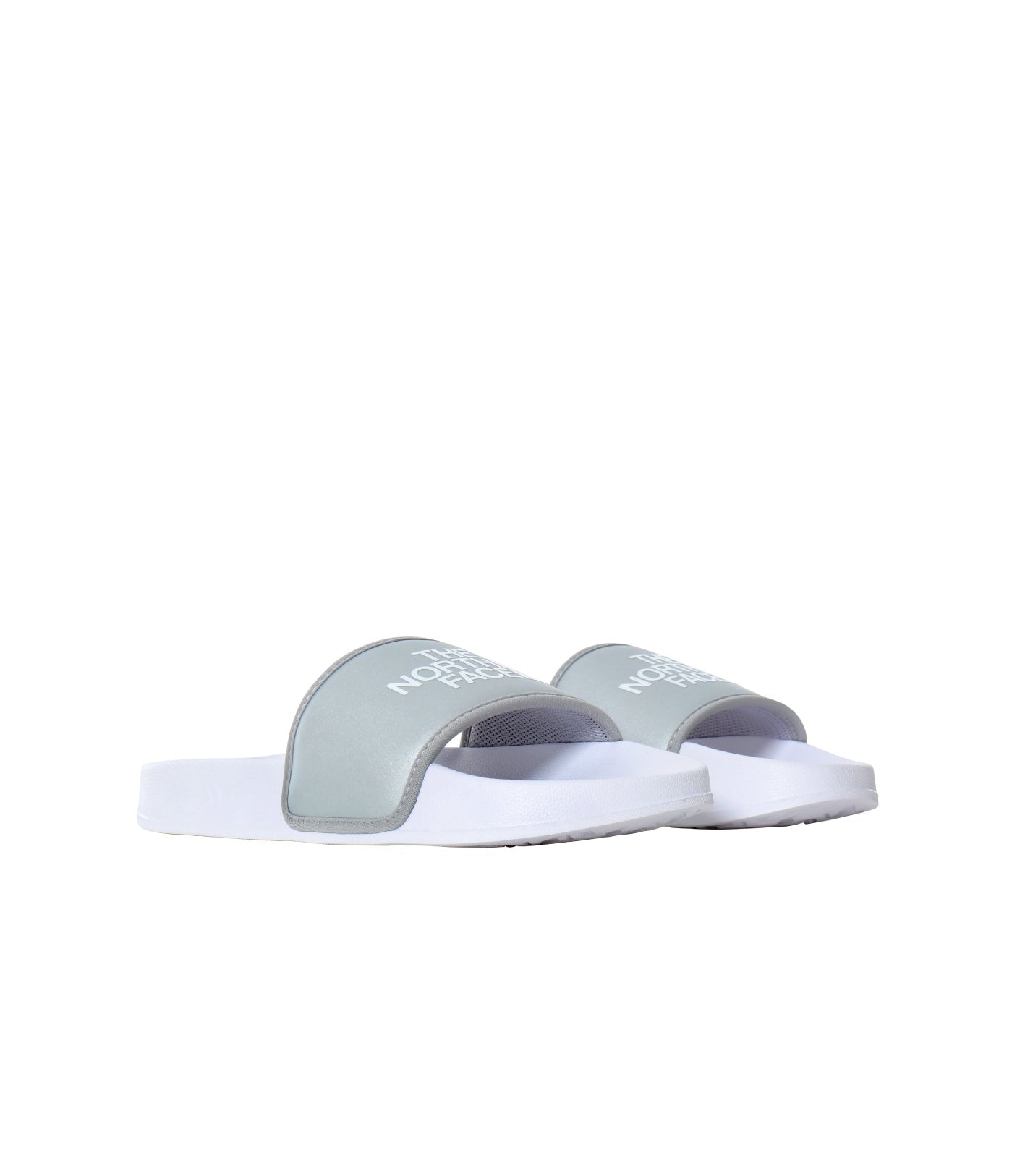 The North Face - Women's Base Camp Slide III - Metallic Silver/TNF White-Chaussures-NF0A5LVGKR21