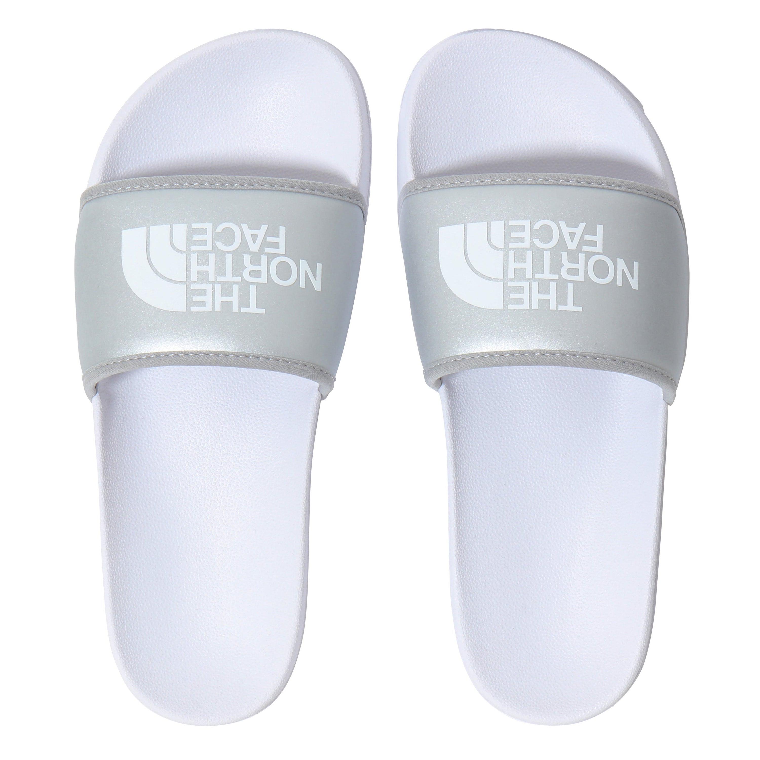 The North Face - Women's Base Camp Slide III - Metallic Silver/TNF White-Chaussures-NF0A5LVGKR21