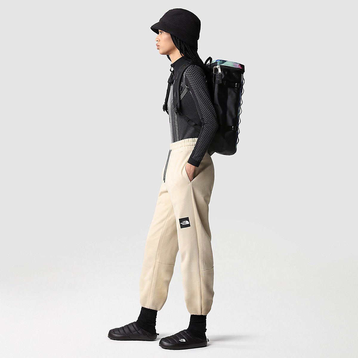 The North Face - Women Fine Pant - Gravel-Jupes et Pantalons-NF0A5IG43X41