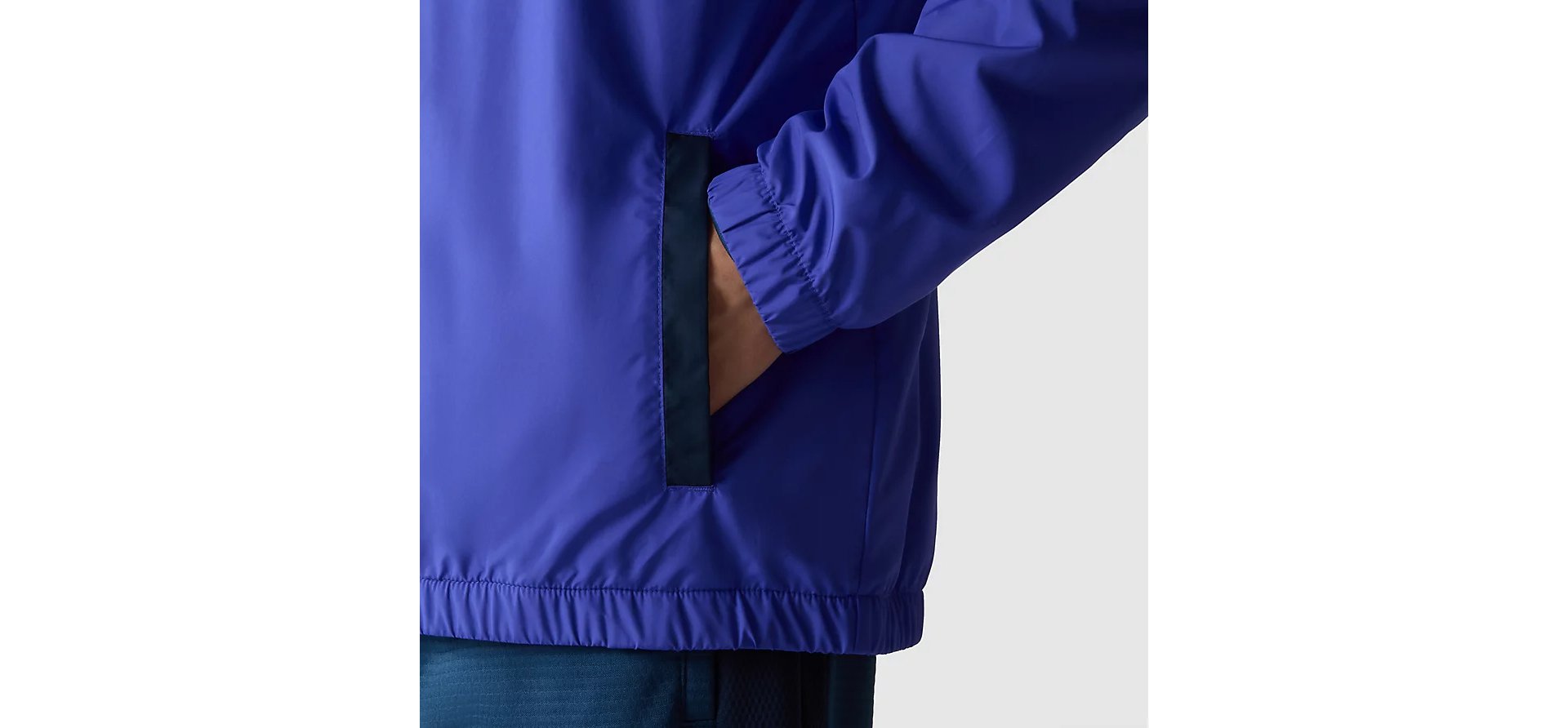 The North Face - WindWall™ Track Top - Galaxy Blue-Pantalons et Shorts-NF0A855KOW01