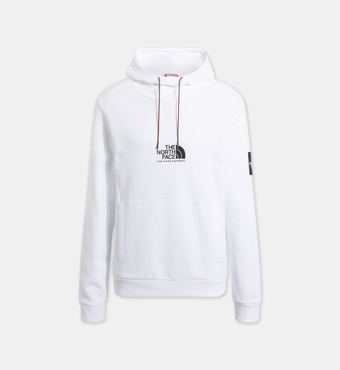 The North Face - Men's Fine Alpine Hoodie - TNF White/ Retro Orange-Pulls et Sweats-NF0A3XY3VV31