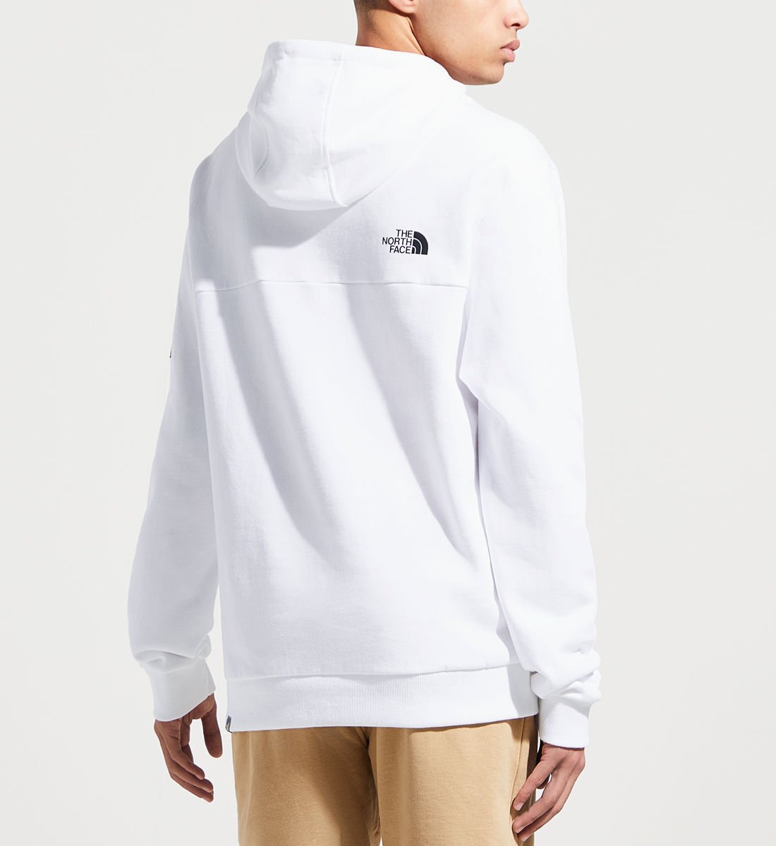 The North Face - Men's Fine Alpine Hoodie - TNF White/ Retro Orange-Pulls et Sweats-NF0A3XY3VV31