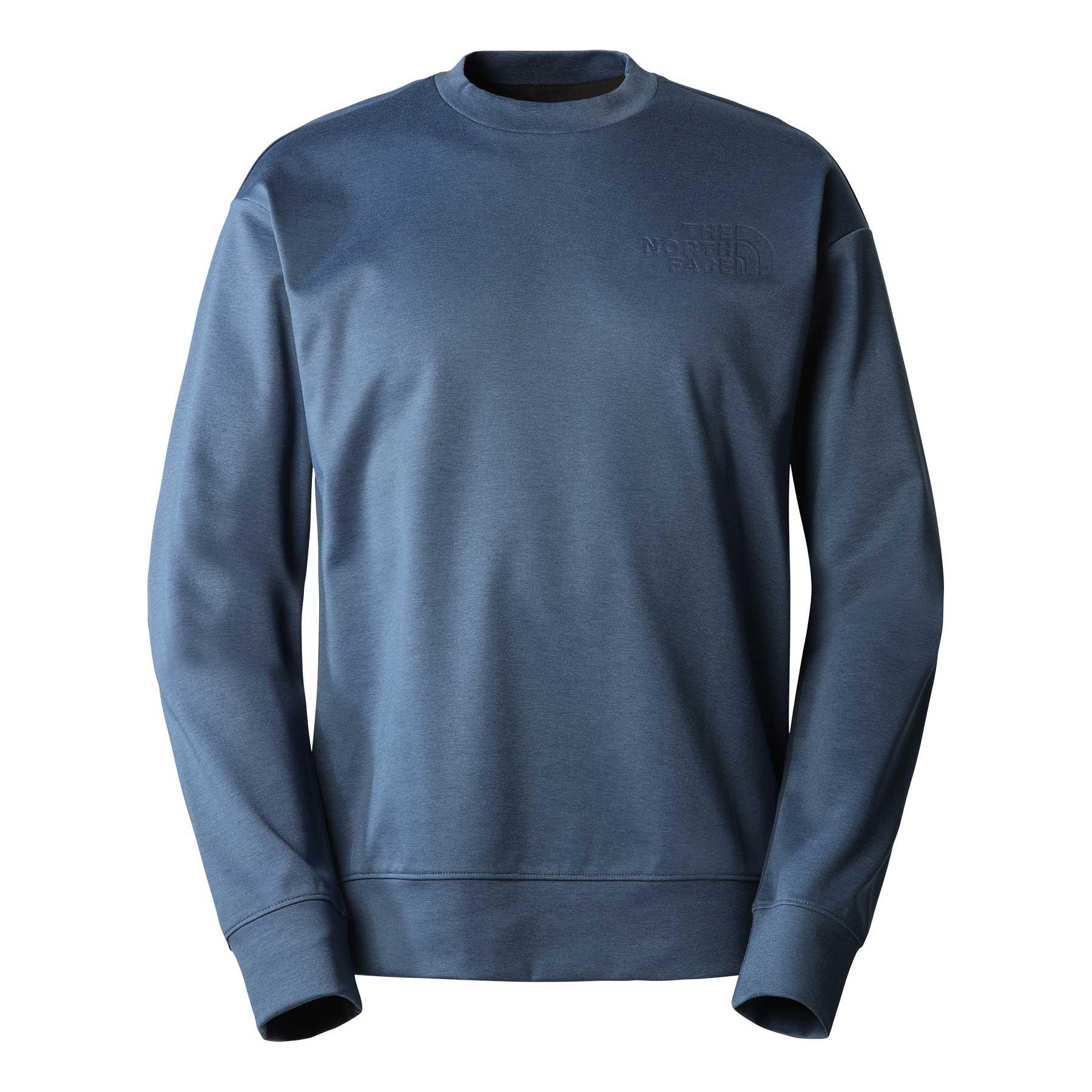 The North Face - Men's Spacer Air Crew - Shady Blue/ Light Grey Heather-Pulls et Sweats-NF0A8279LUK1