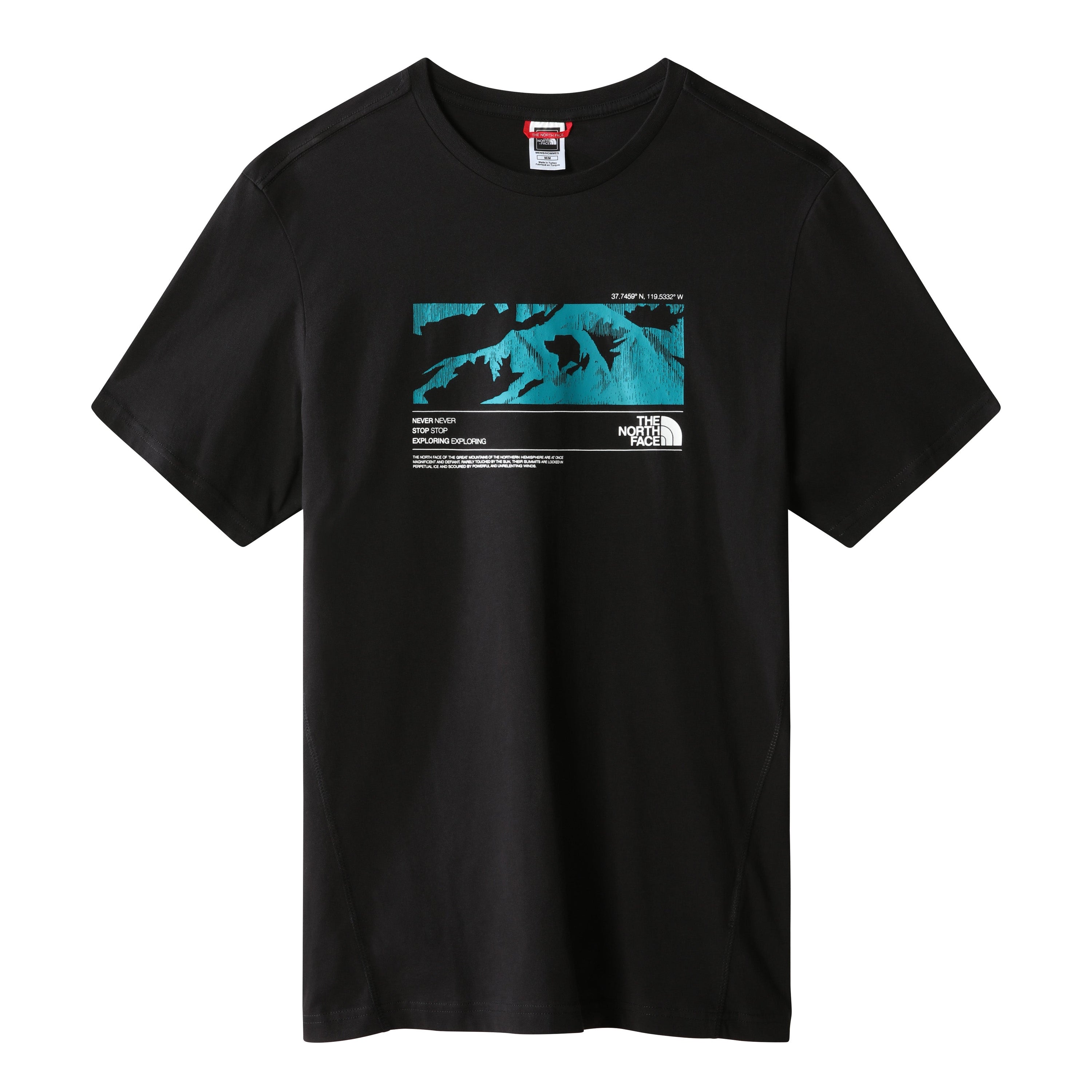 The North Face - M Coordinates Tee S/S - TNF Black-T-shirts-NF0A5IGAJK321