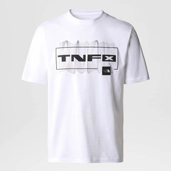 The North Face - M SS Coordinates Tee - White/Black-T-shirts-NF0A7UOHLA91