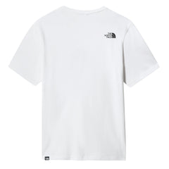 The North Face - M SS Fine Alpine Tee 3 - TNF White/ TNF Black-T-shirts-NF0A4SZULA91
