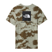 The North Face - M S/S Redbox Tee - Military Olive Retro Dye Print-T-shirts-NF0A2TX253M1