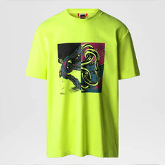 The North Face - Men's Graphic T-shirt - Led Yellow-T-shirts-NF0A823Y8NT1