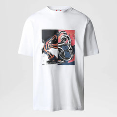 The North Face - Men's Graphic T-shirt - TNF White-T-shirts-NF0A823YFN41