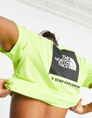 The North Face - Men's SS Redbox Tee - Eu - Led Yellow-T-shirts-NF0A2TX2FM91