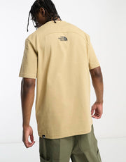 The North Face - Men's Summer Logo T-shirt - Khaki Stone-T-shirts-NF0A823ALK51
