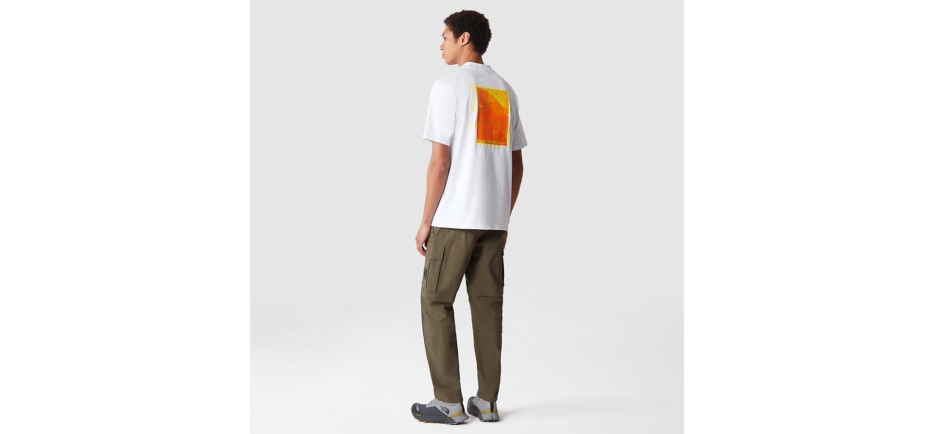 The North Face - U Graphic Tee - TNF White-T-shirts-NF0A8535FN41