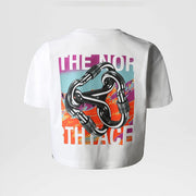 The North Face - W Graphic T-Shirt 2 - White-Tops-NF0A83HPFN41