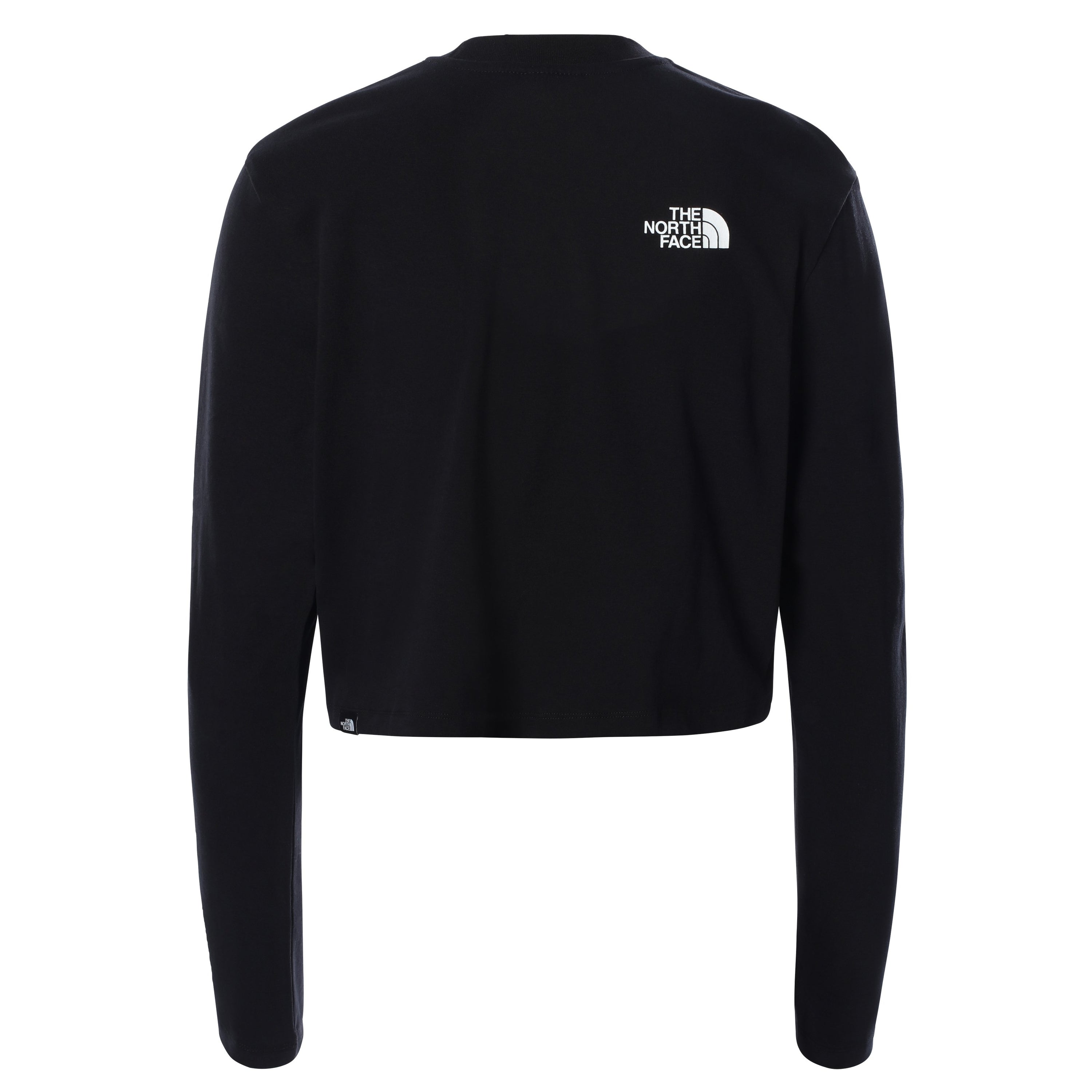 The North Face - W LS Crop Tee TNF - Black-Tops-NF0A5581JK31