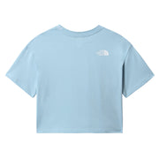 The North Face - W New SS Crop Zumu Tee - Beta Blue-Tops-NF0A5ILX3R31