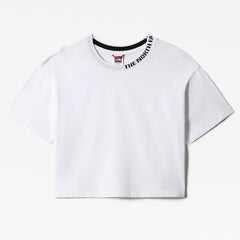 The North Face - W New SS Crop Zumu Tee - TNF White-Tops-NF0A5ILXFN41