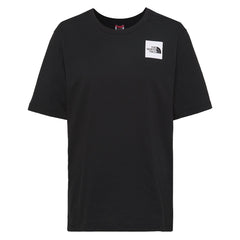 The North Face - W Relaxed Fine Boyfriend Tee - Black-Tops-NF0A4SYAJK3
