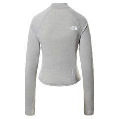 The North Face - W Tekware Long Sleeve Top - Meld Grey Heather-Tops-NF0A5GGJDV9