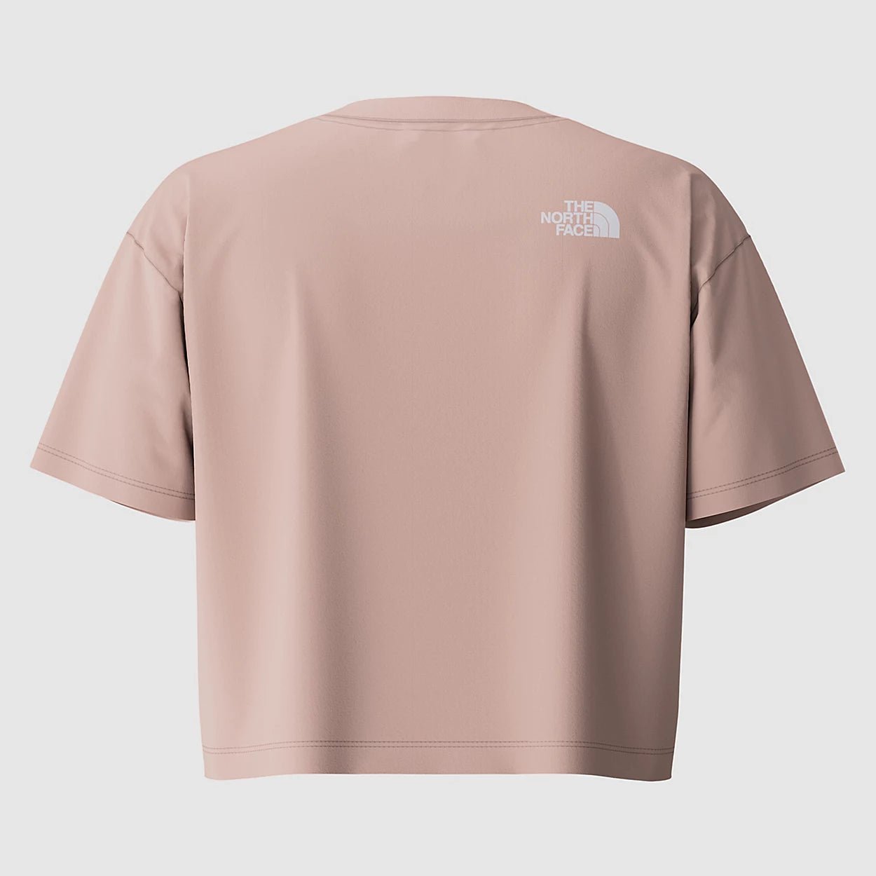 The North Face - Women's New SS Crop Zumu Tee - Pink Moss-Tops-NF0A5ILXLK61