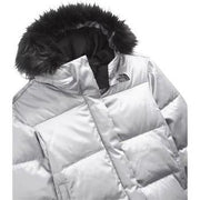 The North Face - G Printed Franka City Jacket Meld - Grey/Foil-Vestes et Manteaux-NF0A5IYE25M