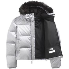 The North Face - G Printed Franka City Jacket Meld - Grey/Foil-Vestes et Manteaux-NF0A5IYE25M