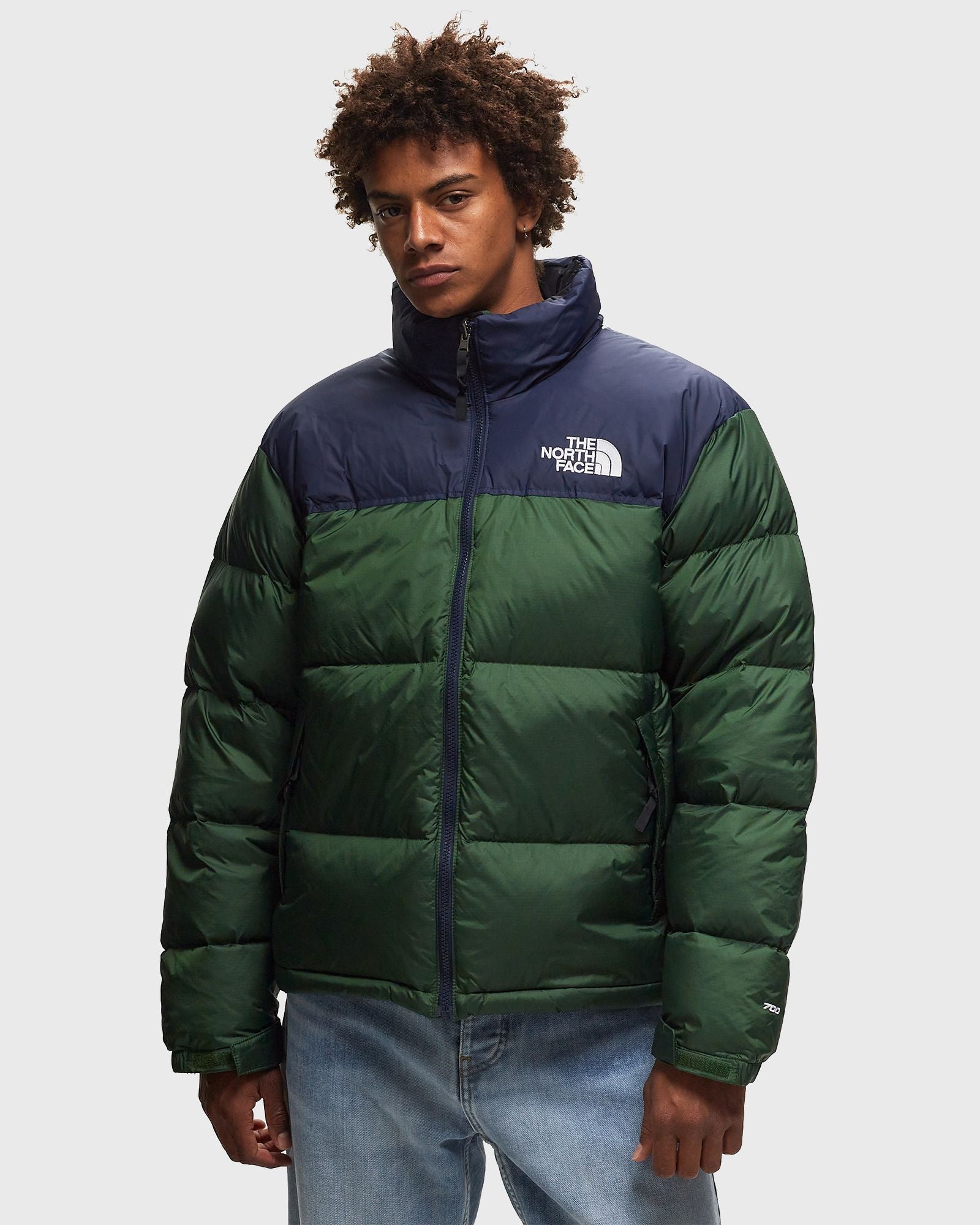 The North Face - M 1996 Retro Nuptse Jacket - Pine Needle/Summit Navy-Vestes et Manteaux-NF0A3C8DOAS1