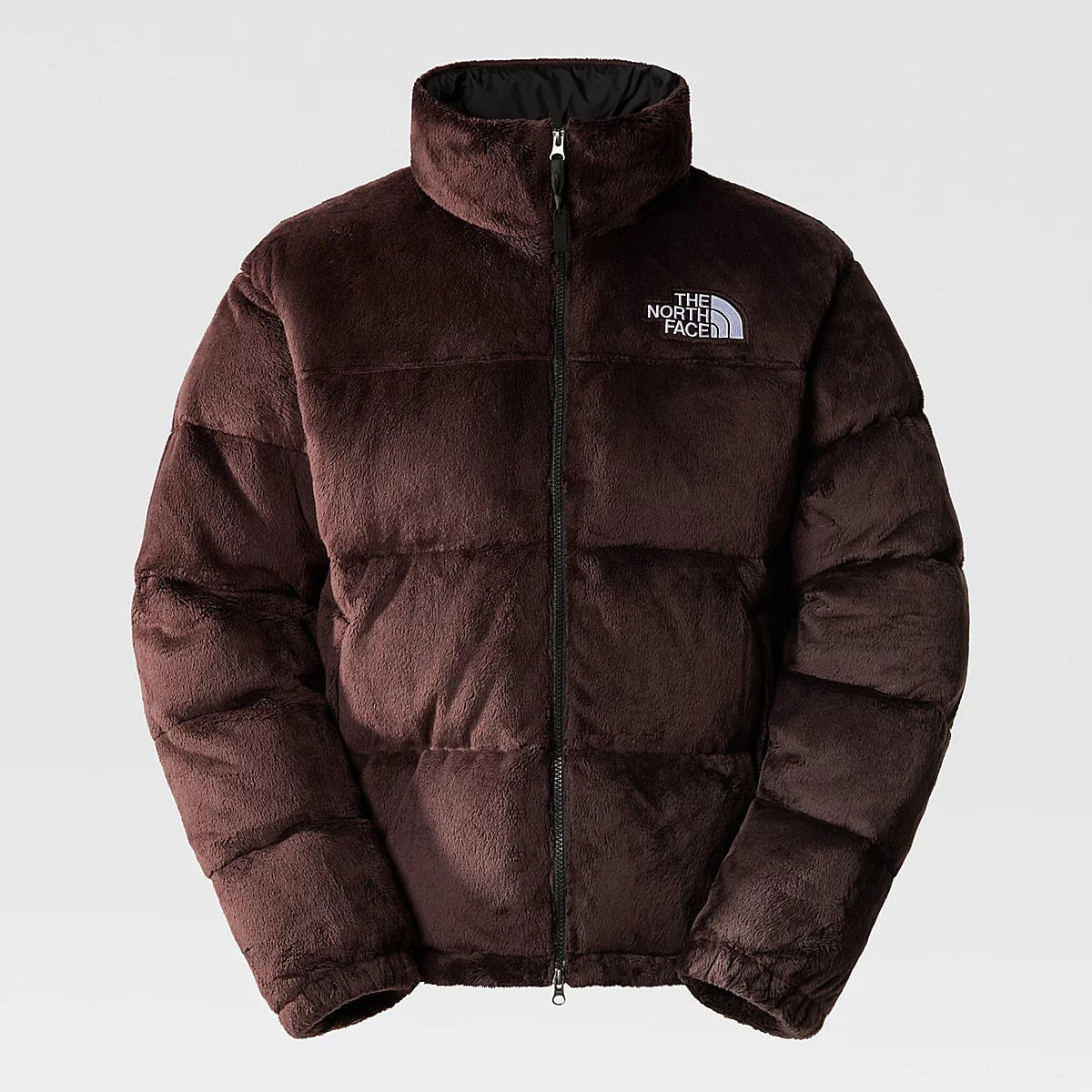 The North Face - Nuptse Versa Velours Jacket - Coal Brown-Vestes et Manteaux-