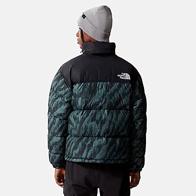 The North Face - Printed 1996 Retro Nuptse Jacket - Balsam Green Wood Tiger Print-Vestes et Manteaux-NF0A5IX429L