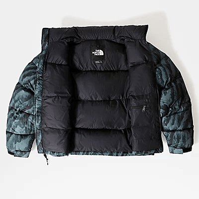 The North Face - Printed 1996 Retro Nuptse Jacket - Balsam Green Wood Tiger Print-Vestes et Manteaux-NF0A5IX429L