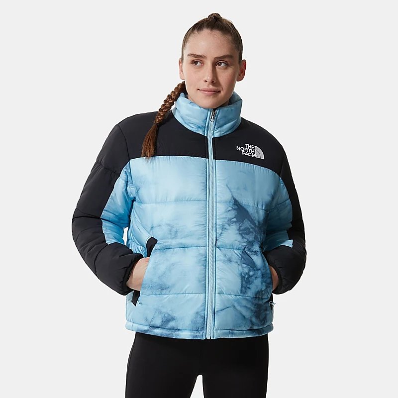 The North Face - W Himalayan Insulated Jacket - Beta Blue Dye Texture Print-Vestes et Manteaux-NF0A5IXK53