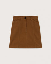 Thinking Mu - Caramel Rhea Skirt-Jupes et Pantalons-