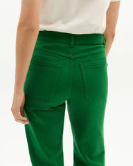 Thinking Mu - Eco-Friendly - Clover Pants - Green Theresa-Jupes et Pantalons-WPT00138
