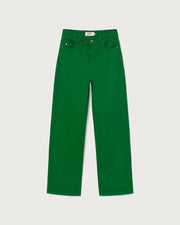 Thinking Mu - Eco-Friendly - Clover Pants - Green Theresa-Jupes et Pantalons-WPT00138