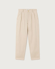 Thinking Mu - Eco-Friendly - Hemp Rina Pants - Pearl-Jupes et Pantalons-WPT00152