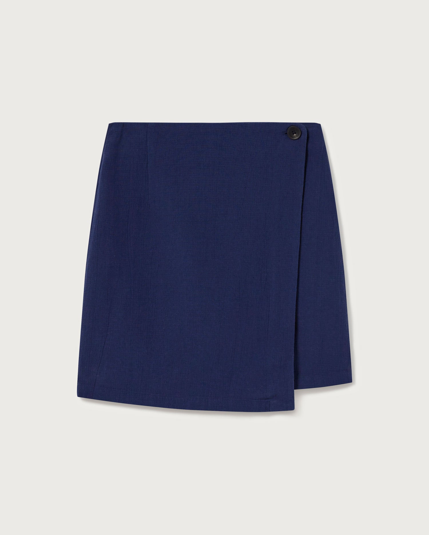 Thinking Mu - Eco-Friendly - Milena Skirt - Navy-Jupes et Pantalons-WSK00093