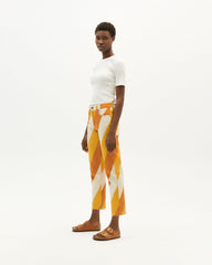 Thinking Mu - Eco-Friendly - Slash Nele Pants - Yellow-Jupes et Pantalons-WPT00141