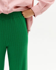 Thinking Mu - Trash Dalia Pants - Chroma Green - Eco-friendly-Jupes et Pantalons-WPT00150