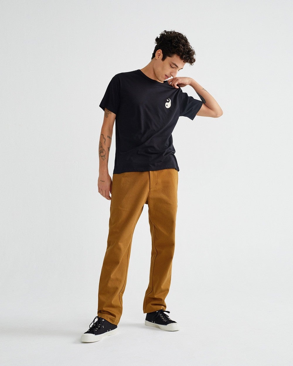 Thinking Mu Men - Caramel Travel Pants-Pantalons et Shorts-MPT00040