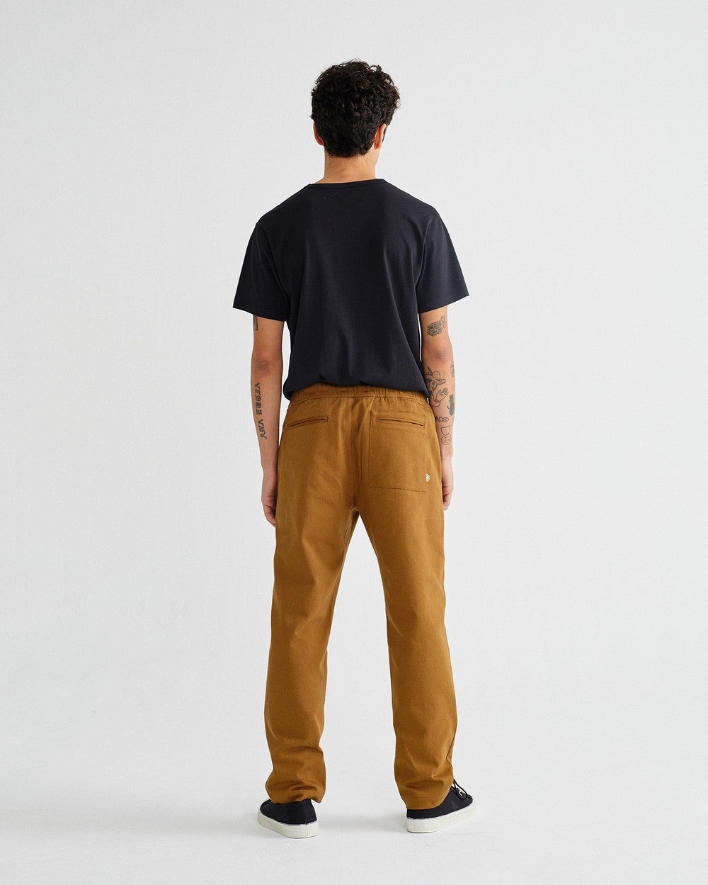 Thinking Mu Men - Caramel Travel Pants-Pantalons et Shorts-MPT00040