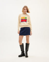 Thinking Mu - Le Soleil Trash Paloma Knitted Sweater - Eco-responsable-Pulls et Sweats-WKN00127