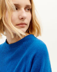 Thinking Mu - Trash Fontana Sweatshirt - Klein Blue- Eco-friendly-Pulls et Sweats-WSS00107