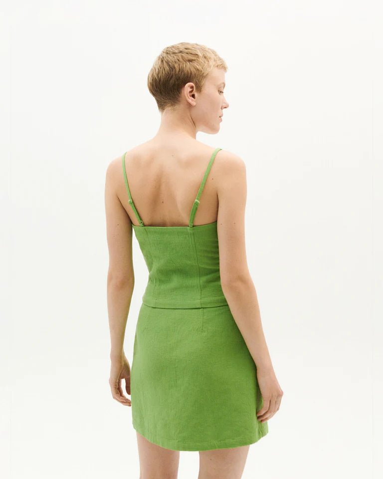 Thinking Mu - Ada Top - Green-Tops-WTP00126