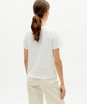 Thinking Mu Femme - Rousteau Ida T-shirt - White-Tops-WTS00356
