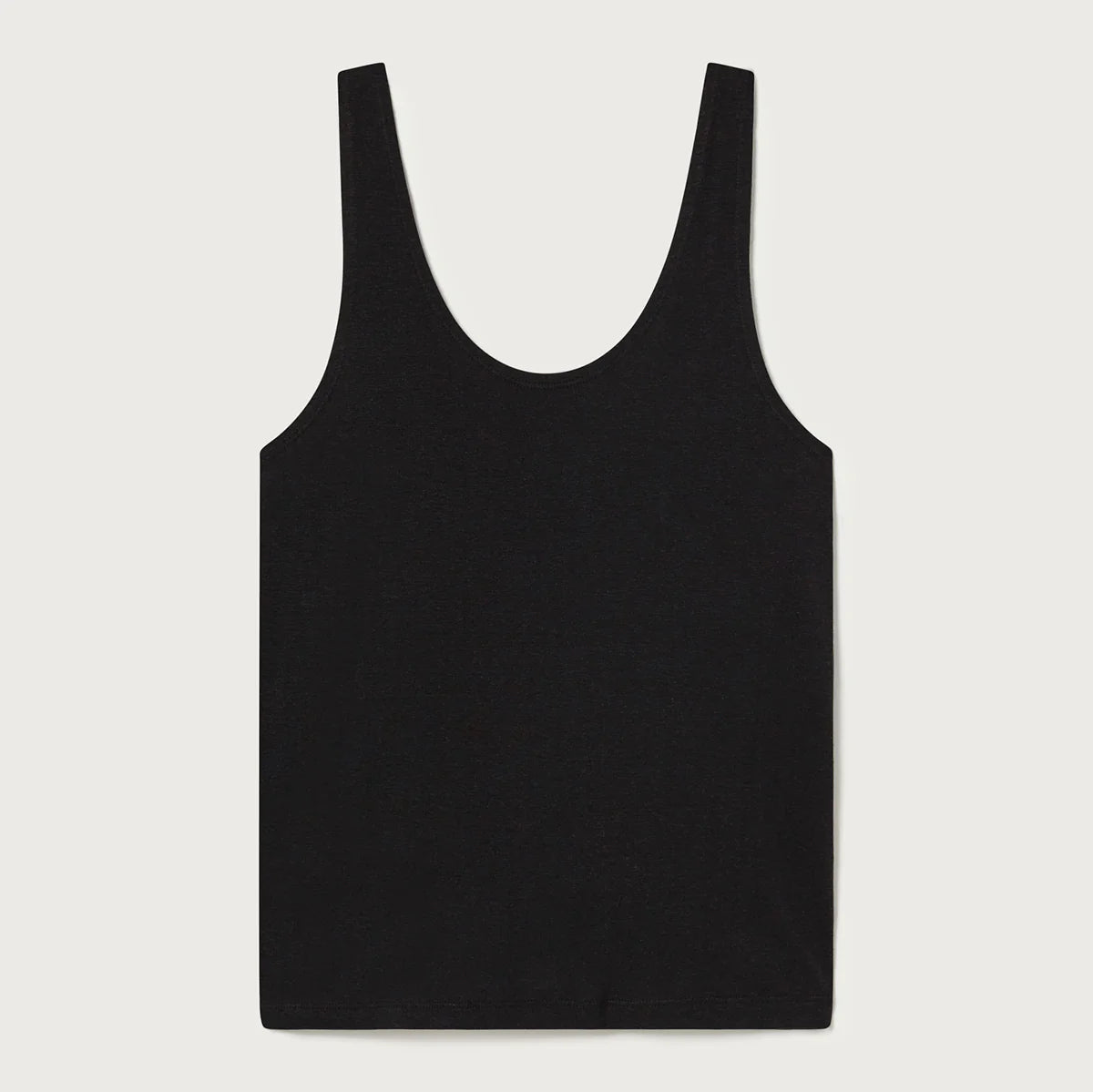 Thinking Mu - Hemp Tank Top - Black-Tops-WTP00076