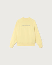 Thinking Mu - Here Comes The Sun - Lemon Fantine Sweatshirt - Yellow-Tops-WSS00124