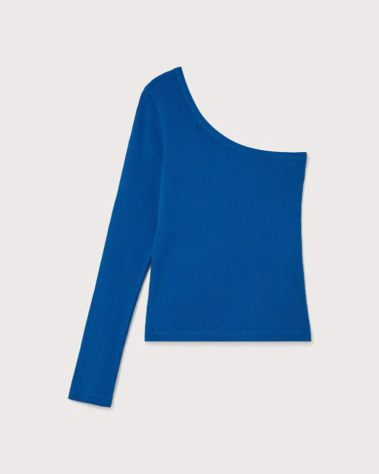 Thinking Mu - Magdalena Top - Blue Klein-Tops-WTP00122