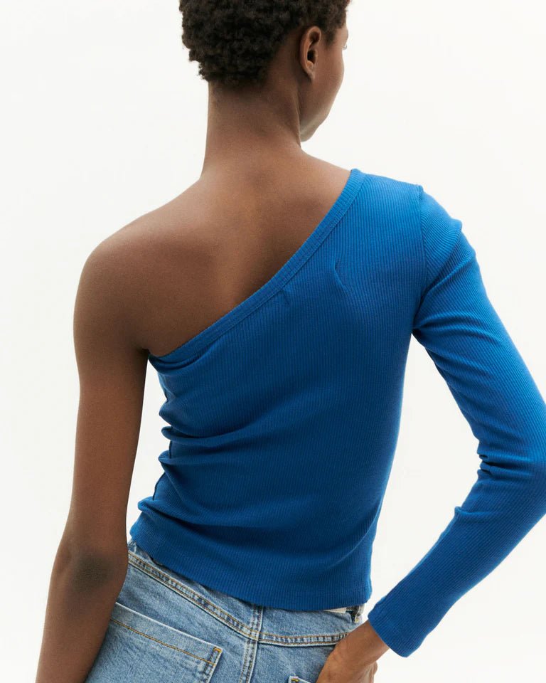 Thinking Mu - Magdalena Top - Blue Klein-Tops-WTP00122