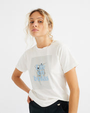 Thinking Mu Women - Life En Bolas T-shirt - White-Tops-WTS00217